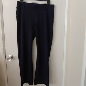 Navy blue slacks